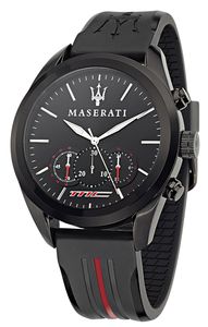 Maserati R8871612004 Pánsky chronograf Traguardo Black/Red
