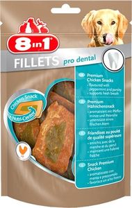 Pochoutka 8in1 Fillets pro dental S 80g (svěží dech)