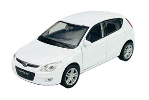 Welly Hyundai i30 weiss 1:34-1:39 Die Cast Metall Modell Neu im Kasten 43610
