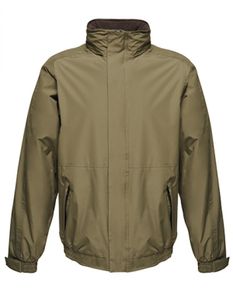Dover Jacket - Farbe: Dark Khaki/Black - Größe: 4XL
