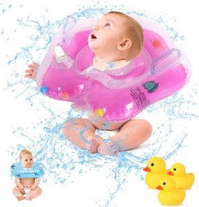 DE Baby Schwimmring für den Hals Babyschwimmring Schwimmkragen Schwimmhilfe Neu 