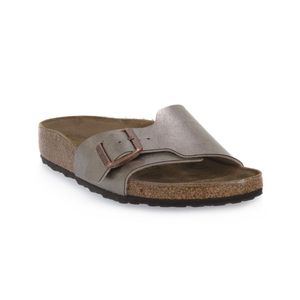 Birkenstock Catalina Damen Pantolette in Beige, Größe 38