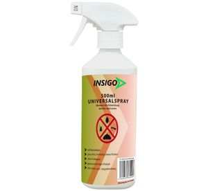 INSIGO 500ml Anti-Insekten-Spray, Anti-Insekten-Mittel, Insektenvernichter, Insektenschutz, Ungeziefermittel, gegen Ungeziefer & Insekten, Vernichtung, für Innen & Außen