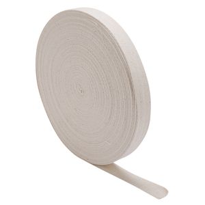 Bavlnený obal na stromček, viazací pás, záhradné náradie na štepenie bonsajov (2 cm, biely)