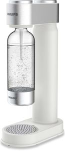 PHILIPS AQUA  Soda Maker Wassersprudler + 425 g CO²-Zylinder + 1 PET-Flasche 1 Liter, weiß