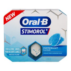 Stimorol Oral-B Pfefferminz-Kaugummi 12 x 17 Gramm Lakritz