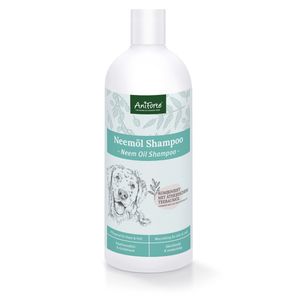 AniForte Neemöl Shampoo für Hunde 500ml - Hundeshampoo gegen Juckreiz Hund, Pflegeprodukt, Hautfreundlich, Pflegend, leicht kämmbar, Fellpflege, Glanz