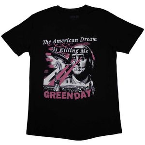 Green Day - Tričko "American Dream" pro muže/dámy Unisex RO10479 (M) (Černá)