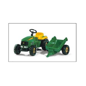 rolly toys Kid Trettraktor mit Anhänger John Deere, Maße: 134x47x52 cm; 01 219 0