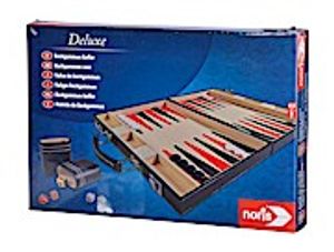 Noris Spiele Noris 606101712 Deluxe Backgammon,Familienspiel