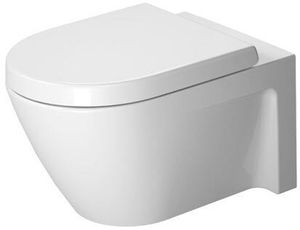 Duravit Starck 2 Wand-WC (ohne Deckel) (ohne Deckel) weiß 370 x 540 mm, 2534090000