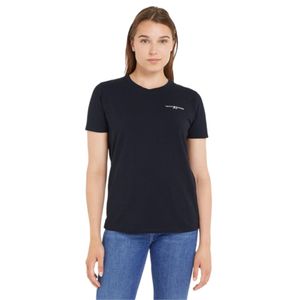 TOMMY HILFIGER T-shirt Damen Textil Blau SF18676 - Größe: M