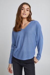 b.young BYSIF V NECK PULLOVERDamen Strickpullover Feinstrick Pullover mit V-Ausschnitt Regular-Fit