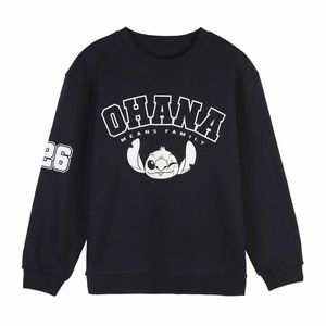 Disney Lilo & Stitch Damen Sweatshirt - schwarz - Gr. XS - XL XL (48-50)
