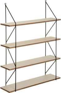 Atmosphera Metal Wall 60x80 Cm Wandregale Beige  Beige One Size