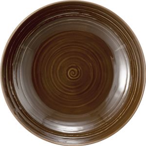 Seltmann Weiden Terra Erdbraun Suppenteller rund 21 cm