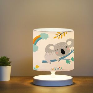 Lampa dziecięca "Maidstone" z motywem koala 1 X E14 biała