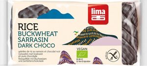 Lima Reiswaffeln Zartbitterschokolade -- 100g