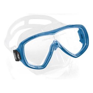 Cressi Taucherbrille Erwachsene, Herren und Damen - Tauchermaske, Made in Italy, blau, DN207020