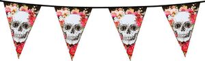 Dia de los Muertos Wimpelkette 6 m