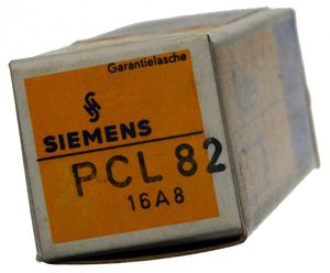 Elektronenröhre PCL82 Siemens ID9957