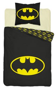 Kinder Bettwäsche aus 100% Baumwolle - Batman - 135 x 200 cm