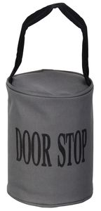 Esschert Design dverová zarážka "Door Stop" čierna sivá 2,5 kg Držiak nárazníka moderný