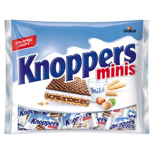 Knoppers das Frühstückchen und alles ist drin! Minis Beutel 200g