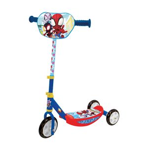 Smoby Outdoor Spielzeug Fahrzeug Tretroller 3-Rad Roller Spidey 7600750909
