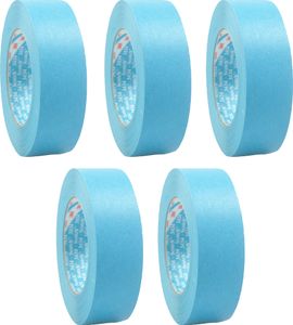 5 x 3M Scotch 3434, Abdeckband, 30mm x 50m, blau