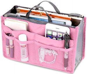 Handtaschen-Organizer - Reise-Kosmetiktasche - Praktisch und Vielseitig - Tasche in Tasche - Organisiertes Reisen