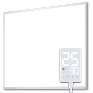 Heidenfeld Infrarotheizung HF-HP100-3 weiß - Bis 8 m² - Heizkörper - Flachheizung - Heizpaneel - Infrarot - Heizung - Wandhalterung (300 Watt) Heidenfeld Infrarotheizung HF-HP100-3 weiß - Bis 8 m² - Heizkörper - Flachheizung - Heizpaneel - Infrarot - Heizung - Wandhalterung (300 Watt)
