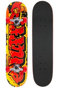 29'' (73,7 cm) Enuff Graffiti Mini-Skateboard Gelb / Rot