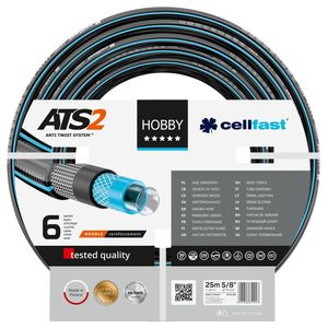 Wąż Cellfast Hobby Ats2 PVC 25 m Ø 15 mm 6 warstw