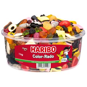Haribo Color Rado Fun Mix Lakritz und Fruchtgummi 1000g 2er Pack