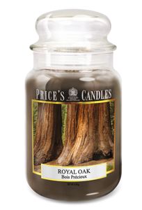 Price's Candles Duftkerze im großen Glas 630 gramm - Royal Oak