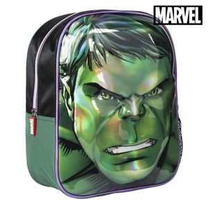 Avengers Hulk Premium 3D Rucksack Für Kinder Grün