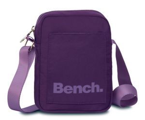 Bench kleine Umhängetasche Schultertasche Small Shoulderbag 64173, Farbe:Violett