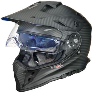 RX-967 Crosshelm Integralhelm Quad Cross Enduro Motocross Offroad Helm Pinlock Carbon S (55-56)