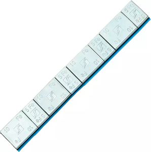 Edgy Slim Leichtmetallrad Klebegewicht - 60g (5g+10g / verzinkt / breites Band) - Stix