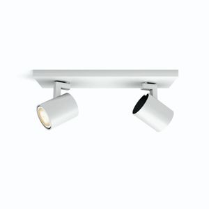 Philips Hue 2er LED Spot White Ambiance Runner weiß 30,5 x 8,9 cm, dimmbar, warmweiß-kaltweiß, Smart Home