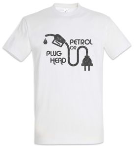 Urban Backwoods Petrol Or Plug Head T-Shirt, Größe:S