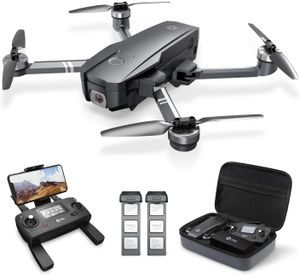 Holy Stone HS720 GPS Drohne mit 4K Kamera Quadrocopter Full-HD RC Faltbar mit bürstenloser Motor, 26 Min.2 Batterien,5G WLAN FPV inkl.