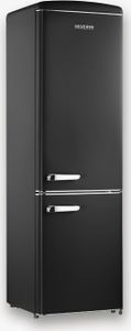 SEVERIN Retro Kühl-/Gefrierkombination RKG 8918 RKG 8918 aus Kunststoff, mattschwarz Kühlschrank  Kühlschrank Retro  Kühlschrank Mit Gefrierfach  Kühl-/gefrierkombination