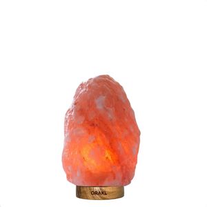 Orakl® - Dimmbare Salzlampe Aura - 2-4 KG - 100% Salz - Salzkristall-Lampe - Salzstein