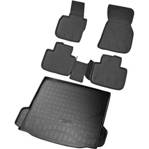 Fußmatten & Kofferraumwanne Set passend für  BMW X3 | G01, F97 | ab BJ 2017>