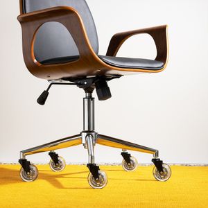 4x Rollerblade Räder Bürostuhl Caster Wheels für Schreibtisch Stuhl 