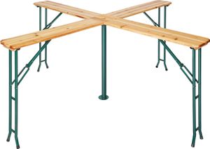 Stehtisch Quattro klappbar - braun Stehtisch Quattro klappbar - braun