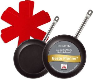 Schulte Ufer Pfannen-Set Industar 3-tlg: Bratpfanne Industar 24 cm und 28 cm (GastroSUS, DIAMAS-PRO beschichtet) + Pfannenschoner Set Easy Schulte Ufer Pfannen-Set Industar 3-tlg: Bratpfanne Industar 24 cm und 28 cm (GastroSUS, DIAMAS-PRO beschichtet) + Pfannenschoner Set Easy