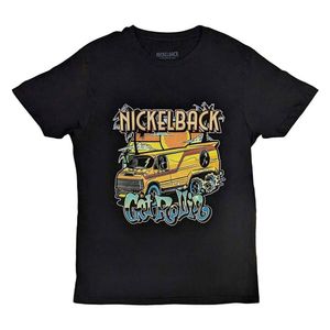 Nickelback - "Get Rollin'" T-Shirt für Herren/Damen Unisex RO10238 (M) (Schwarz)